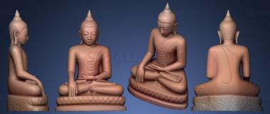 3D model Bouddha birman (STL)